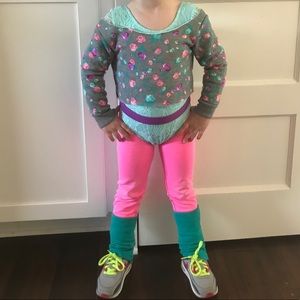 Toddler Halloween Costume 80’s Aerobics Instructor